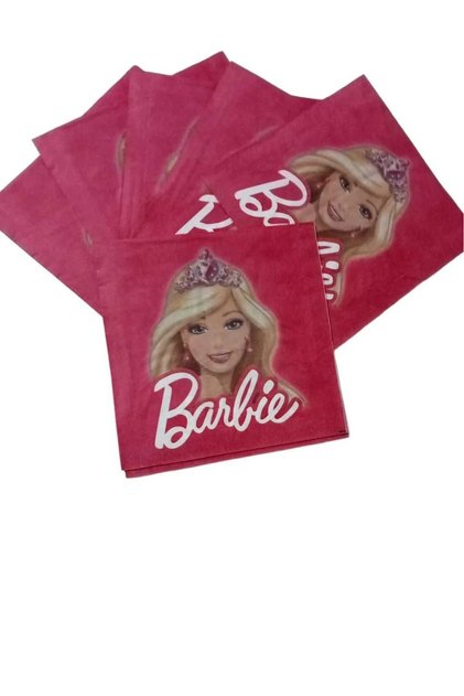 Baskılı Prensens Barbie Peçete 20li