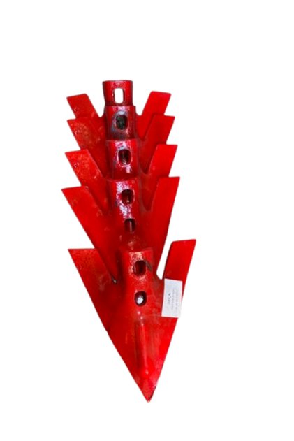 Çelik 11'li 7 mm Kültivatör Pabucu 24 cm Kazayağı Bıçağı