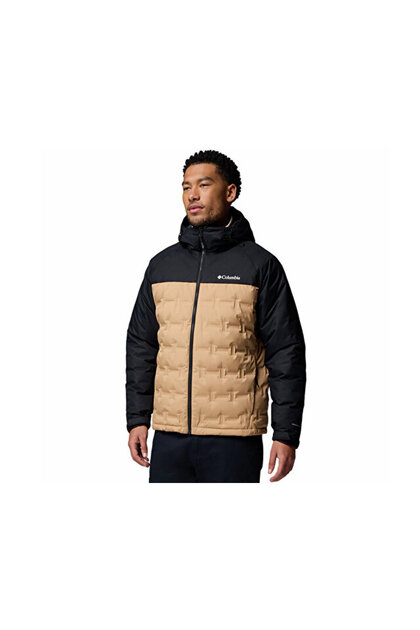 Columbia Grand Trek™ III Down Hooded Jacket Erkek Outdoor Montu