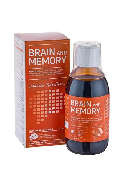 Creier și Memorie 200ml — 6 plante și superfructe pentru o minte ascuțită și o memorie excelentă