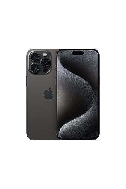 Apple iPhone 15 Pro Max Siyah titanyum 1TB MU7G3TU/A - Yenilio