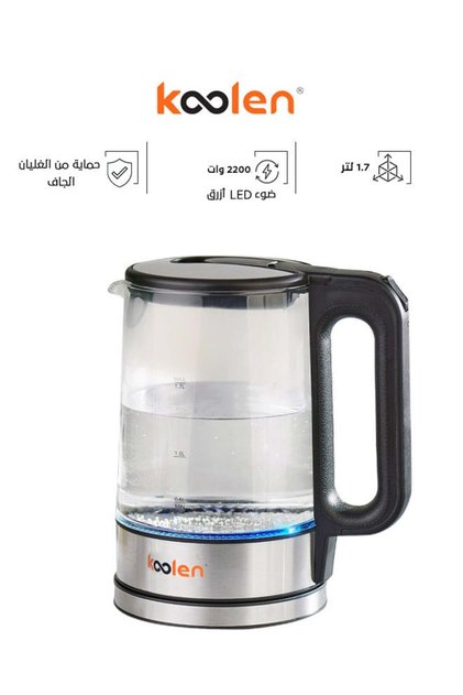 Electric Kettle 1.7 L 2200 W 800102021 Silver