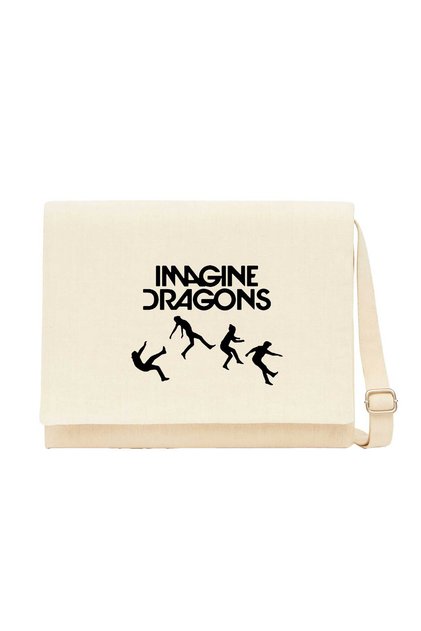 Imagine Dragons Fall Cream Canvas Poštarska torba