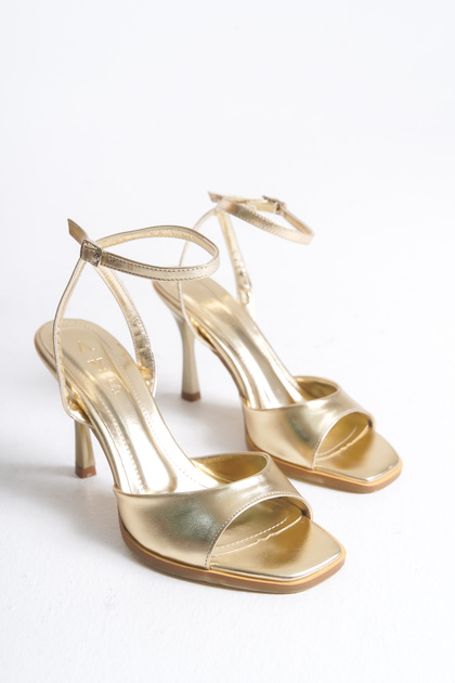 Women's Ankle Strap Heeled Shoes
