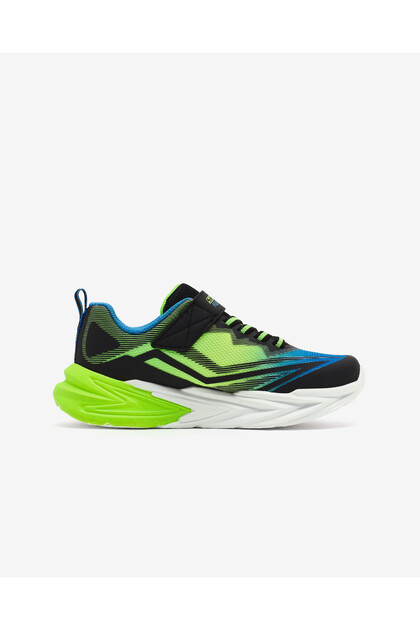 Skechers FLEX-GLOW ULTRA Büyük Erkek Çocuk Siyah Işıklı Spor