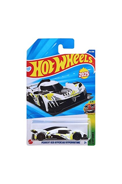 HOT WHEELS Hw PEUGEOT 9x8 hypercar hypervoiture hyw11 Kısa