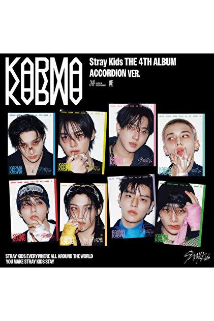 ikollect Stray Kids - 4th Album [KARMA] ACCORDION Ver. (HAN