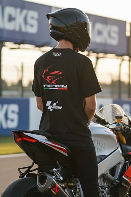 BJACKS Motorsports Wear Aprilia MotoGP Özel Premium Yarış Tişörtü