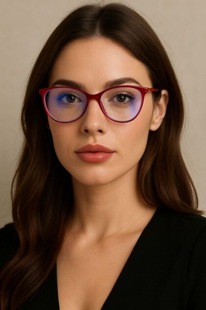 Darell Red Blue Light Protection Glasses 8401 52-16-135