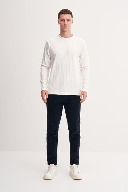 Premium Thick Jacquard Interlock Regular Fit Sweatshirt