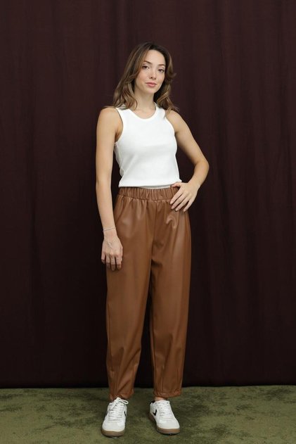 Women's Leather Pants 18270