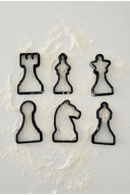 Chess Themed 6-Piece Mold Set