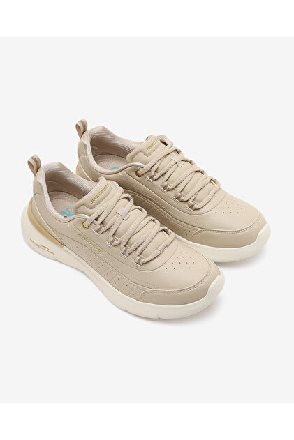 Skechers SKECH-AIR DYNAMIGHT 2.0 Kadın Natürel/Altın Spor Ayakkabı
