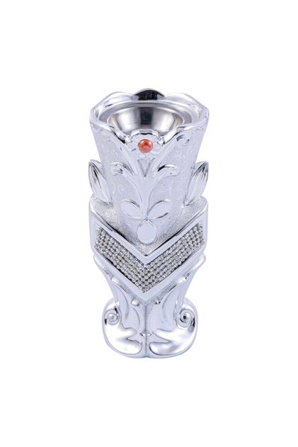 Maple Leaf Livia Ceramic Burner 18.3cm Silver