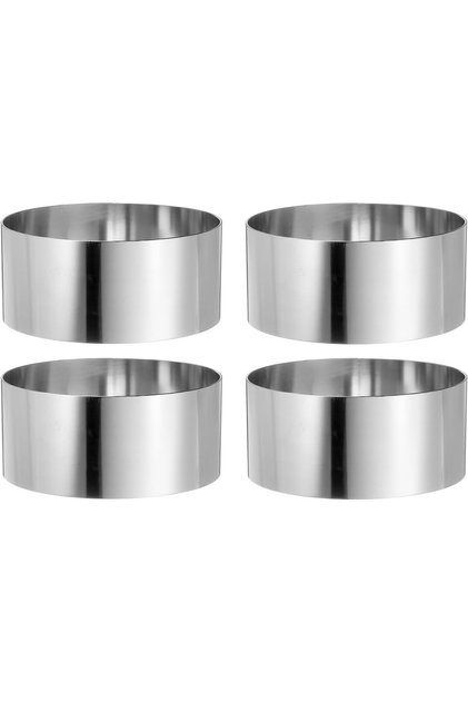 Stainless Steel New York Croissant Mold 4 Pieces