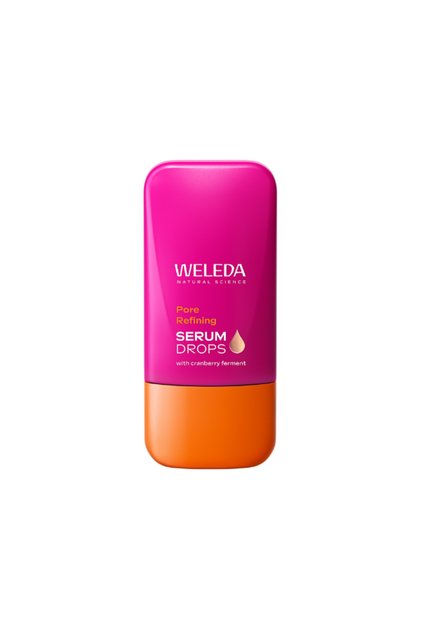 Picături Pore Refining Vitamin C Serum Booster, Weleda, 30 ml