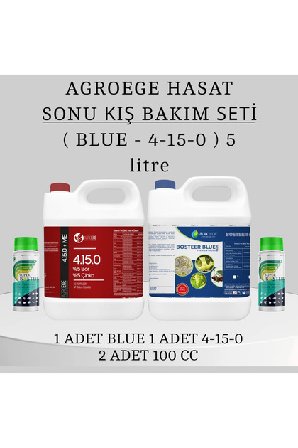 HASAT SONU KIŞ BAKIM SETİ ( BLUE - 4-15-0 ) 5 litre