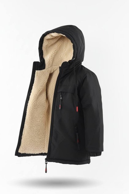 WITH FUR INSIDE