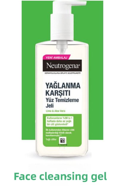 Anti-Oil Lime&Aloe Vera Facial Cleansing Gel