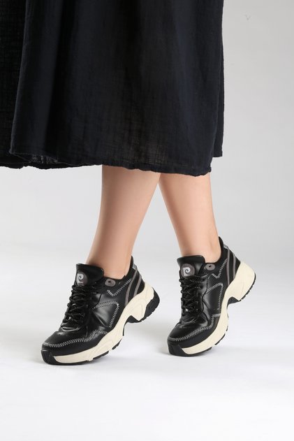 Black Women's Sports Shoes Pc-55075