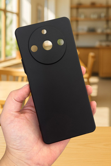 Realme 11 Pro Compatible Silicone Shock-Absorbing Classic Protective Rubber Case