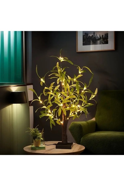 インテリアライト SD WORKS Olive Leaf Lights Zeytin Ağacı Masa Üstü Led Aydınlatma