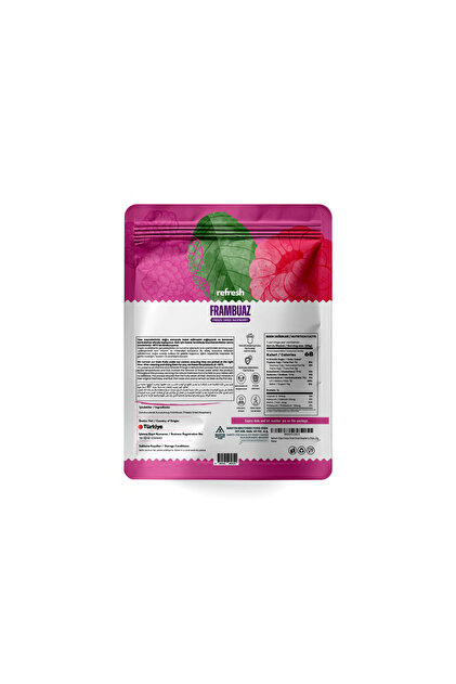 Refresh Chips Refresh Dry Freeze Frambuaz Tozu 50g - Dondurularak