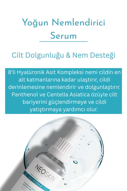 NEOSKIN Neo Hydra 8- Derinlemesine Nemlendirici & Yenileyici Serum