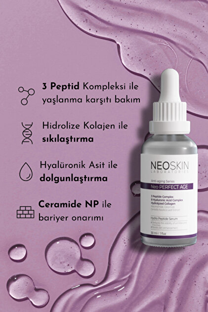 NEOSKIN Dolgunlaştırıcı, Sıkılaştırıcı, Anti-aging, Peptit Serumu