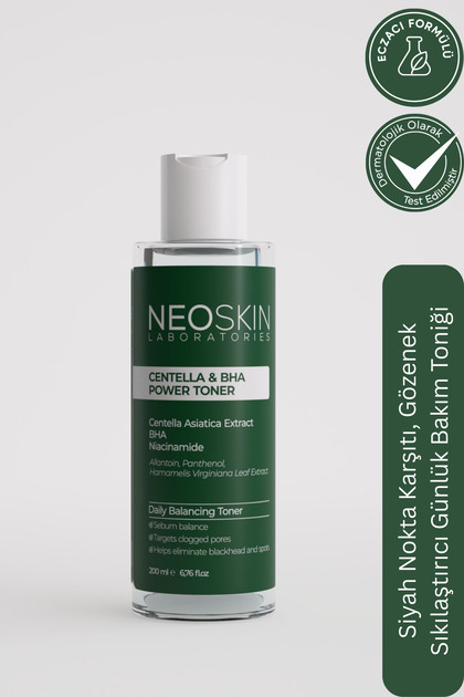 NEOSKIN Centella & Bha Içerikli Siyah Nokta Karşıtı, Gözenek