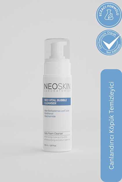 NEOSKIN Neo Vital Bubble Cleanser - Canlandırıcı Köpük Temizleyici