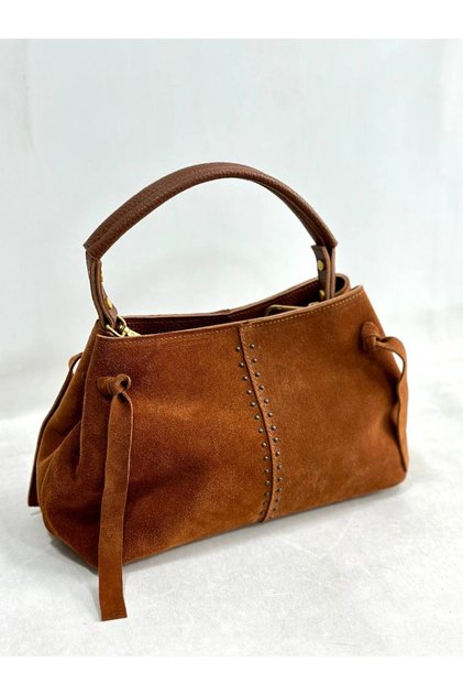 Genuine Suede Leather Hand Shoulder Women's Bag