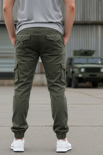 modacix Gabardin Erkek Kargo Pantolon – Rahat, Çok Cepli, Likralı