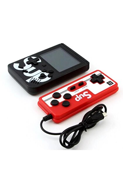 Torima GC-01 Çift Kol 400 Nostalji Oyunlu Mini Atari Siyah