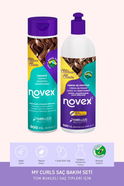 My Curls - Bukle Belirginleştirici Şampuan Tüm Saç Tipleri Için Durulanmayan Bakım Kremi 500g