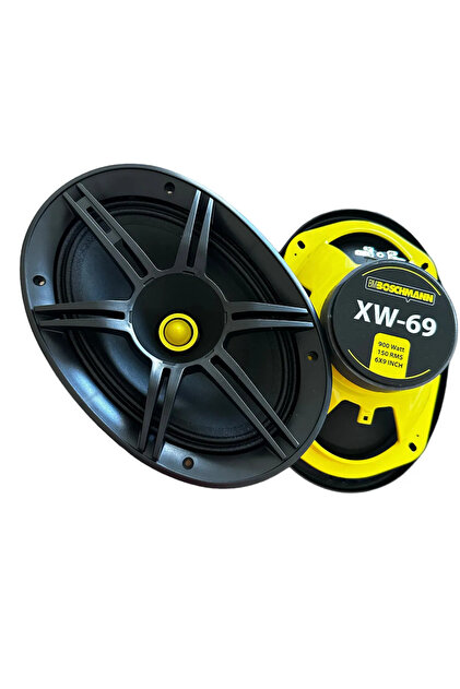 Boschmann XW-69-900WMAX-150W RMS-6''X9''-OVAL MİDRANGE HOPARLÖR-2