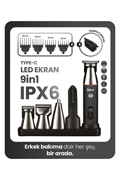 Relux RPG7500 Groomexpert 15in1 Erkek Bakım Seti - Fiyatı, Yorumları