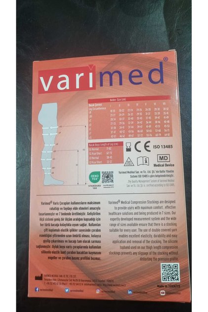 Açık Burun Dizaltı Orta Basınç Çorabı Bej Renk