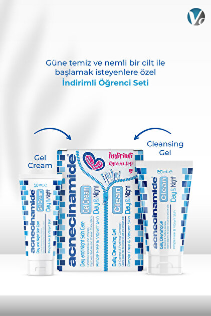 Acnecinamide Student Pack Yüz Temizleme Jeli Ve Jel Krem - Fiyatı