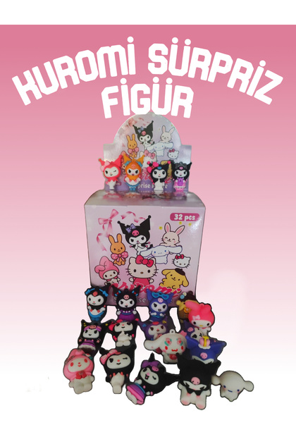 Besify Sanrio Kuromi Cinnamoroll My Melody Sürpriz Figür Paket