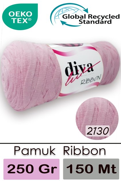 Diva Ribbon 2130 Toz Pembe