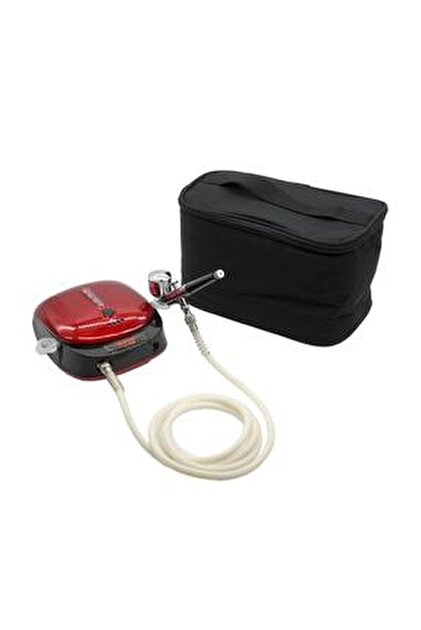 Rox 0066 Akülü Airbrush Kompresör Mini Boya Tabancası Seti