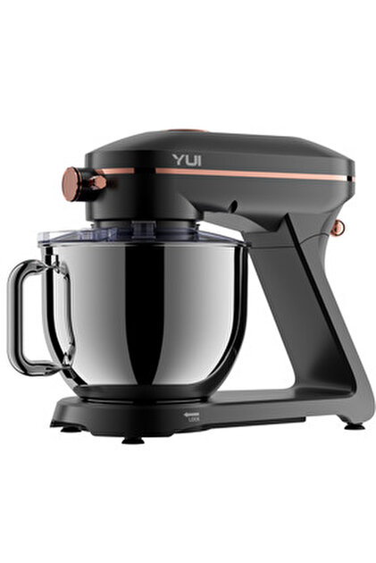 Yui Easy Chef M129 1800w Güçlü Döküm Metal Stand Mikser Siyah