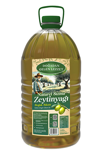 DOĞADAN GELEN LEZZET Natürel Sızma Zeytinyağı 5Lt (PET) - Fiyatı