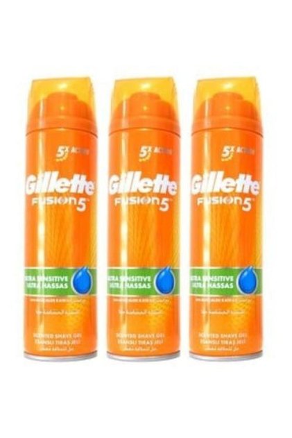 Fusıon 5 Ultra Hassas Tıraş Jeli 3 X 200 Ml