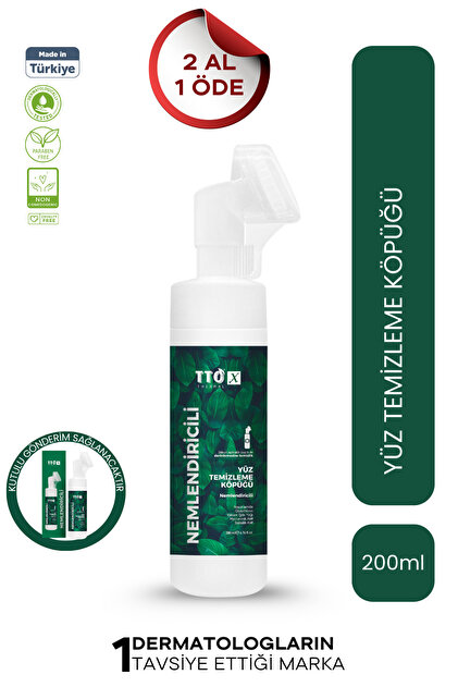Tto -X Nemlendirici Yüz Köpüğü 200 ml – Lansman Fiyatı - Fiyatı