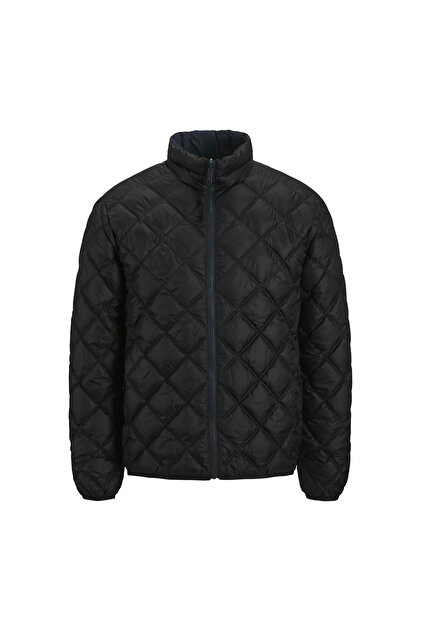 Jack & Jones Alpes Heat Quilted Erkek Siyah Mont (12286684-B