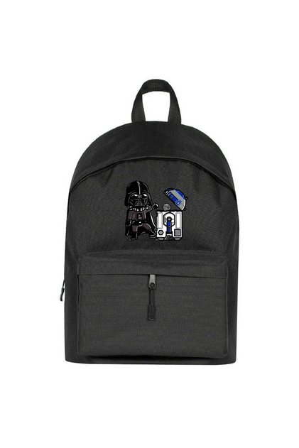 Раница за боклук Darth Vader R2D2, черен цвят