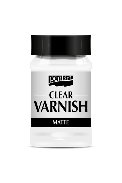 CLEAR VARNISH MATTE SOLVENT BASED 100ML