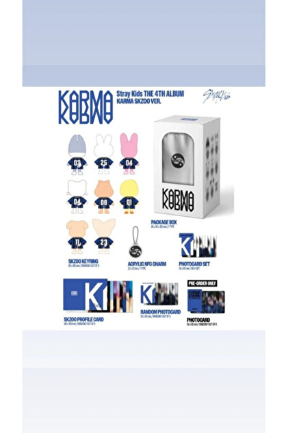 straykids karma SKZOO ver コンプ セット straykids karma SKZOO ver コンプ セット STRAY KIDS SKZOO The 4th
